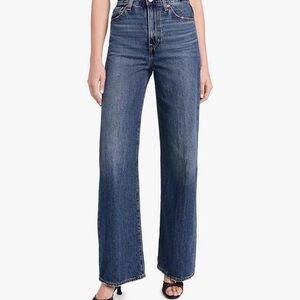 Levi's Dark Blue Flare Rib cage Women's Jeans